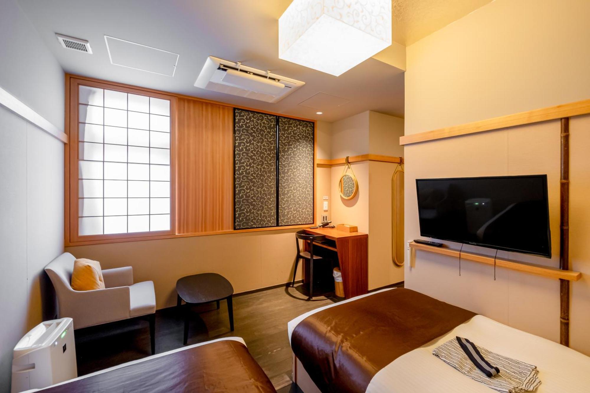 Gozan Hotel & Serviced Apartment Higashiyama Sanjo Kiotó Szoba fotó