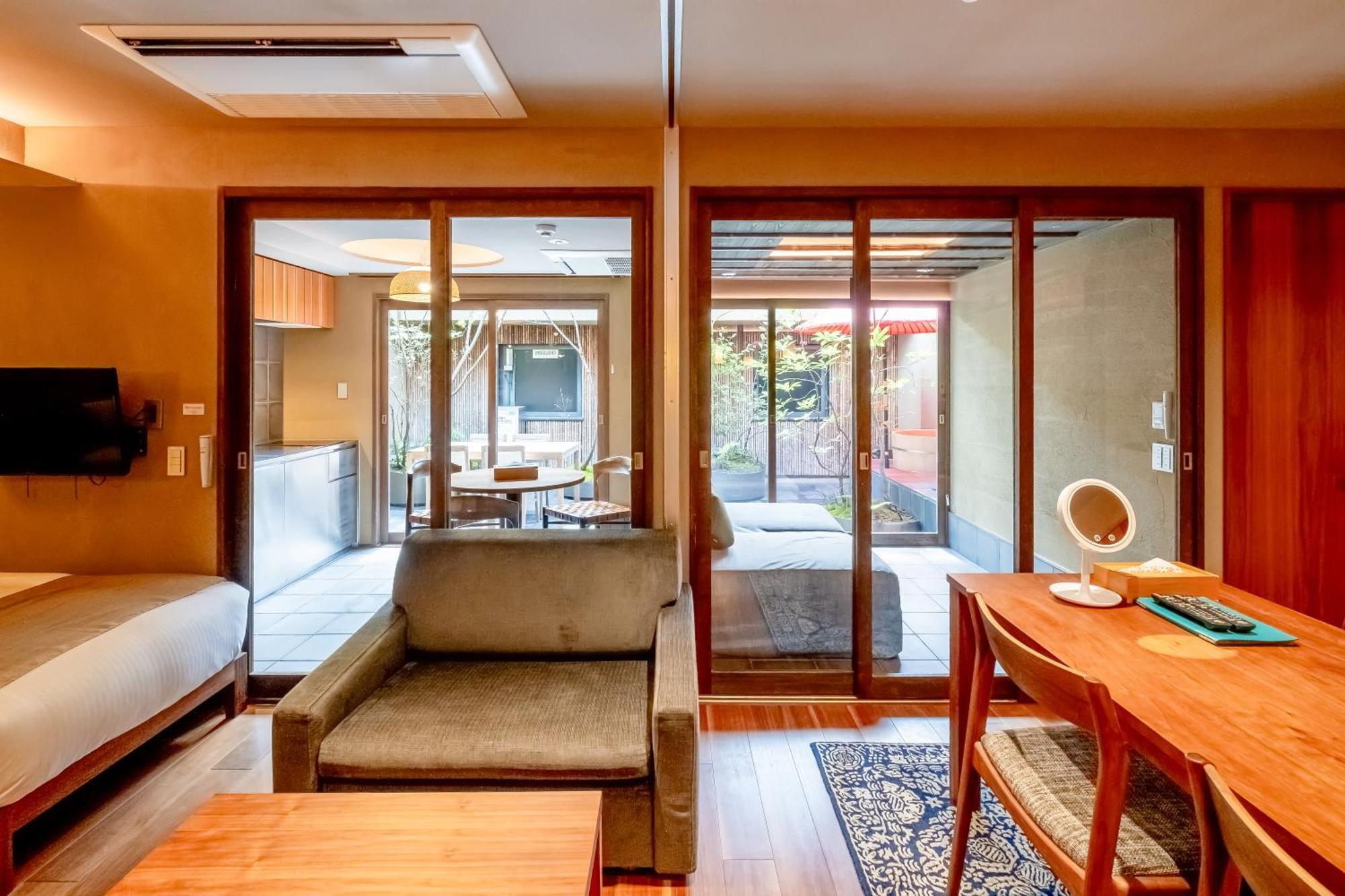 Gozan Hotel & Serviced Apartment Higashiyama Sanjo Kiotó Szoba fotó