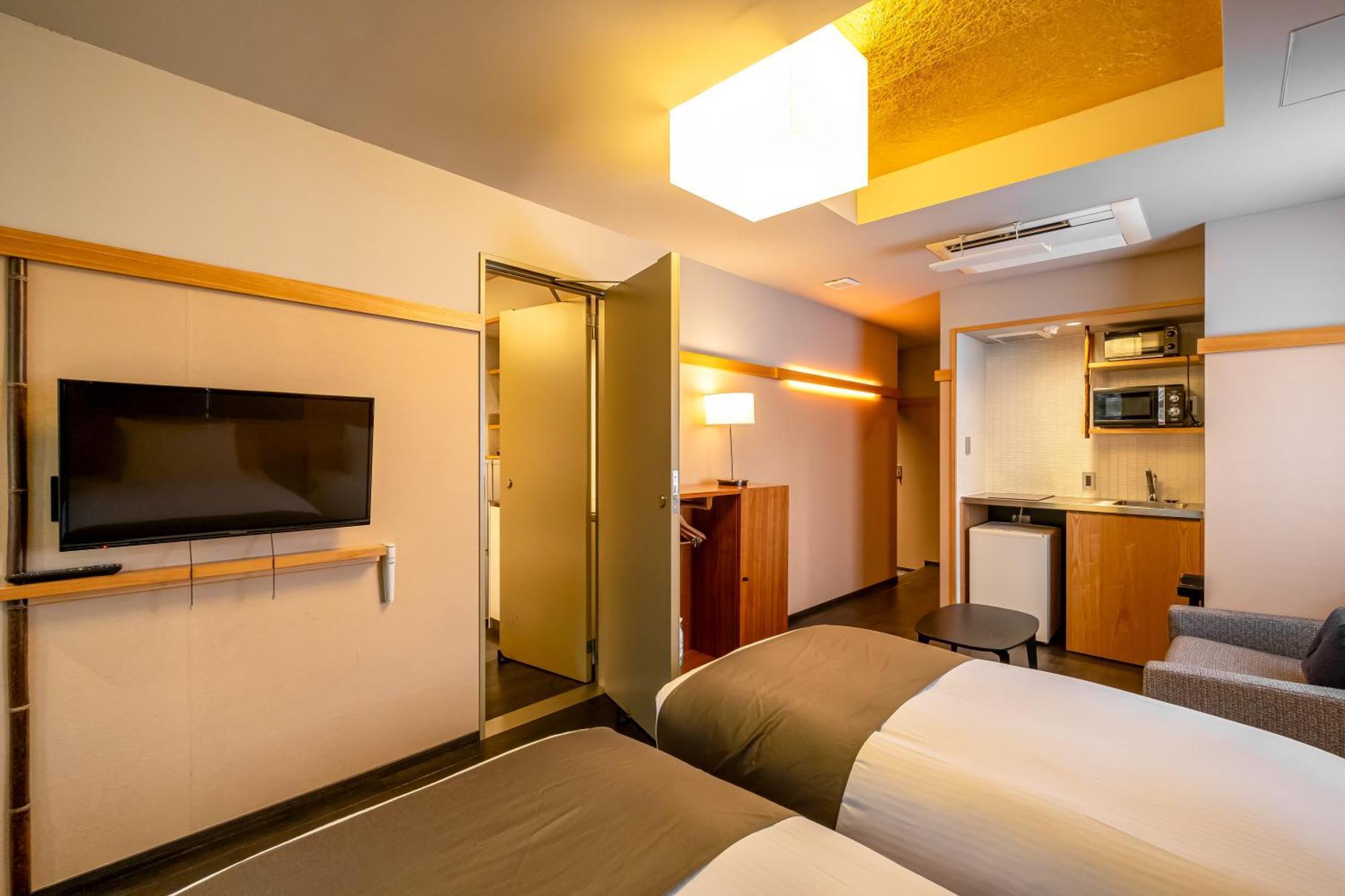 Gozan Hotel & Serviced Apartment Higashiyama Sanjo Kiotó Szoba fotó